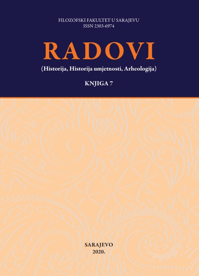 					View Vol. 7 (2020): Radovi Filozofskog fakulteta u Sarajevu (Historija, Historija umjetnosti, Arheologija)
				